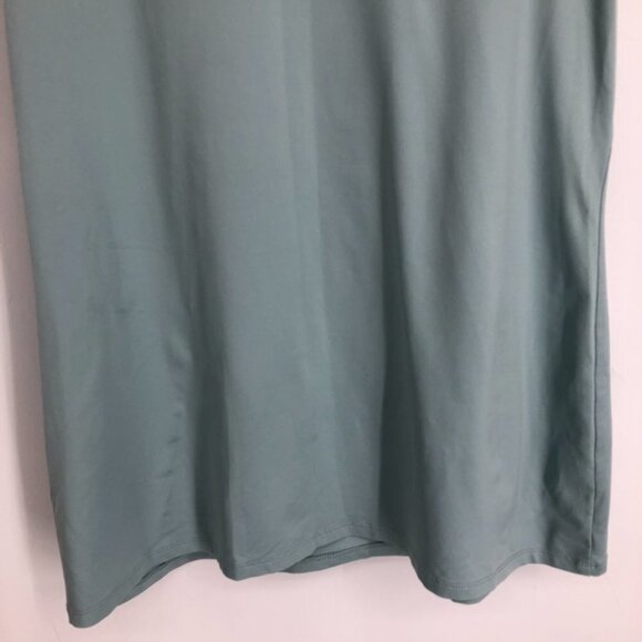 Reitmans Seafoam Blue/Green Rounded Square Neck Activewear Tank Top size 1x - Picture 10 of 13